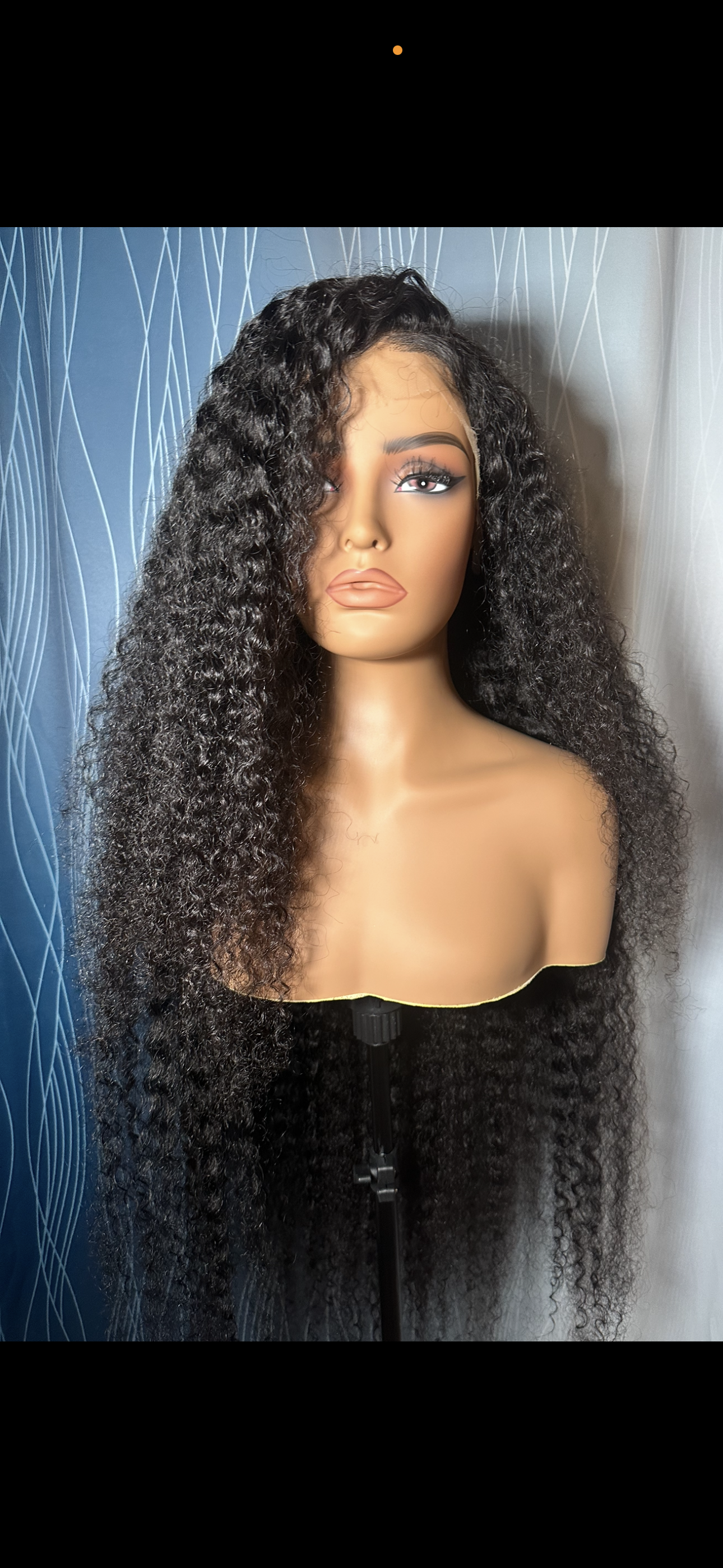 Deep Wave Frontal Wig 40’’